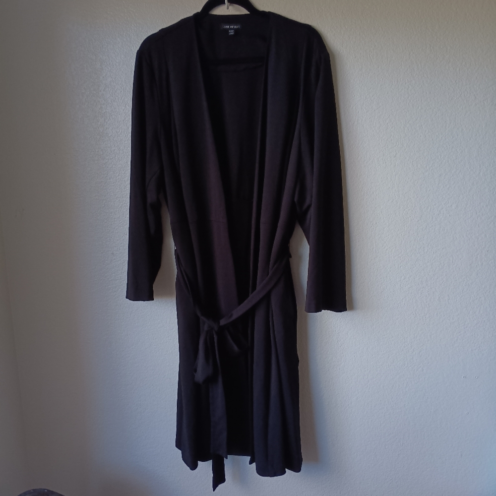 💜3/$25 NWOT Lane Bryant 26WP Black Long Jacket